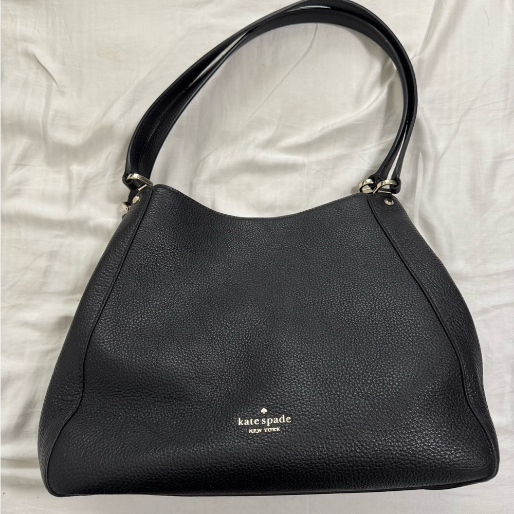 Kate Spade Black Pebbled Leather Purse